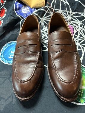 Meermin Brown men’s Loafers-US 12.5 D (U.K. 11.5) 101484 -EXPRESSO ANTIQUE CALF